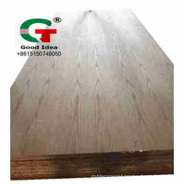 2020 hot sale  1220x2440mm  qc teak veneer mdf